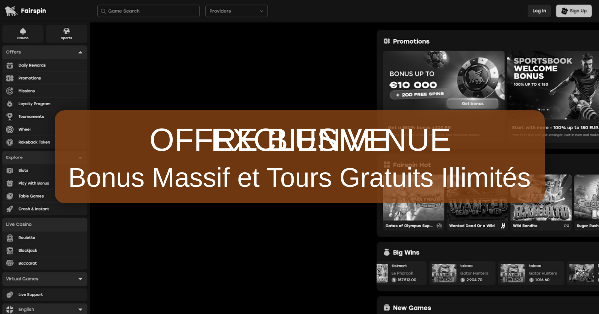 Fairspin Casino France